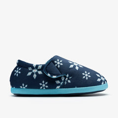 Fluffy Snug Kid Navy | Clarks for sale