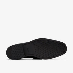 Paulton Lo Black Leather | Clarks discount