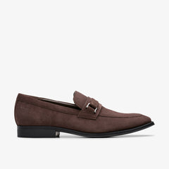Paulton Lo Dark Brown Suede | Clarks online