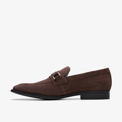Paulton Lo Dark Brown Suede | Clarks online