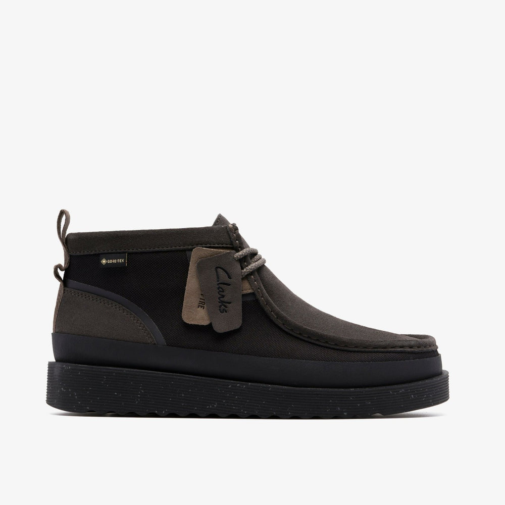 Wallabee FTR GORE-TEX Black Combination | Clarks outlet