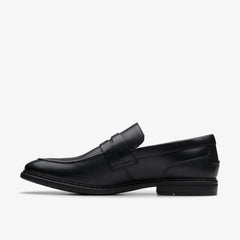 Banbury Lo Black Leather | Clarks outlet