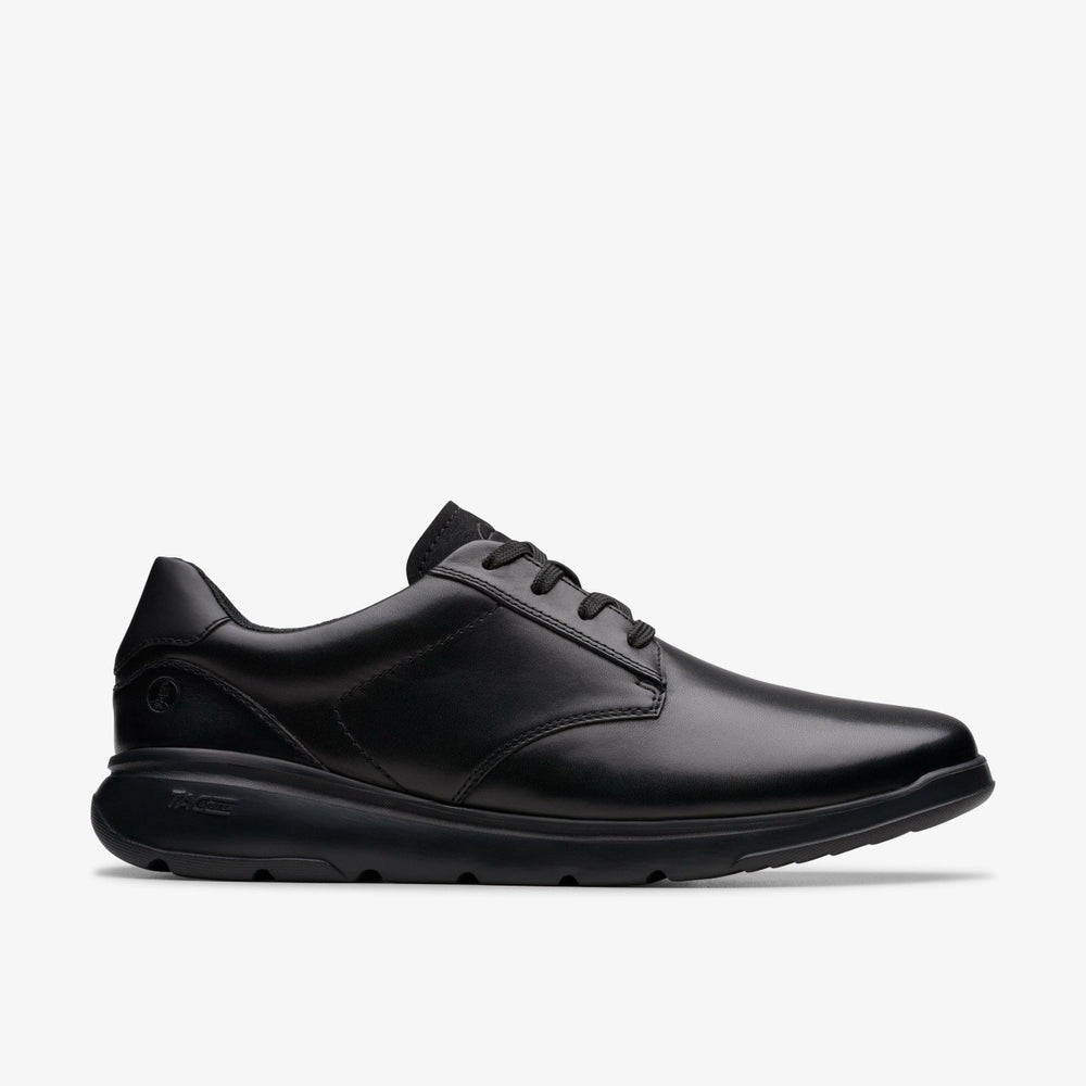 Lifton Lace Black Leather | Clarks discount