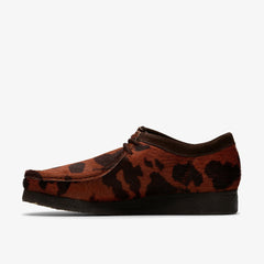 Wallabee Brown Cow Print | Clarks Sale