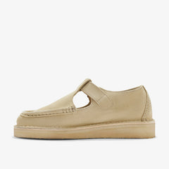 Nomad T Bar Maple Suede | Clarks outlet