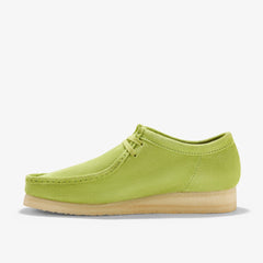 Wallabee Lime Suede | Clarks for sale