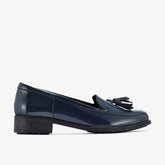 Havisham Edge Loafer Navy Patent | Clarks on Sale