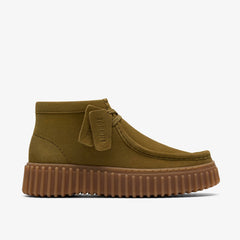 Torhill Moss Olive Suede | Clarks discount