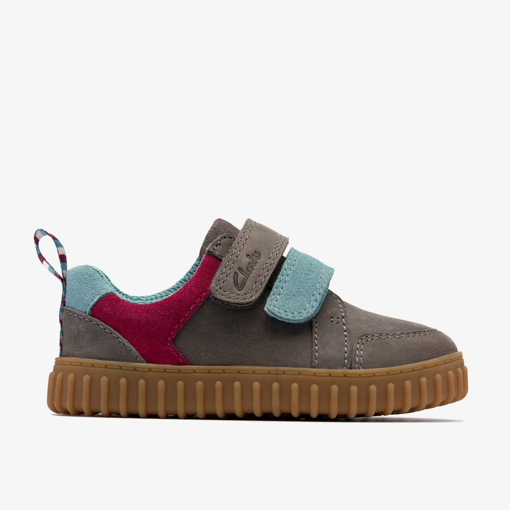 Cove Pop Toddler Grey | Clarks online