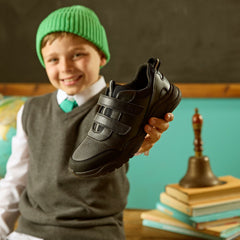 Feather Shine Kid Black | Clarks on Sale