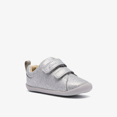 Roamer Craft Toddler Silver Patent | Clarks on Sale