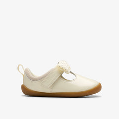 Roamer Trim Toddler Off White | Clarks discount