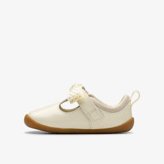 Roamer Trim Toddler Off White | Clarks discount