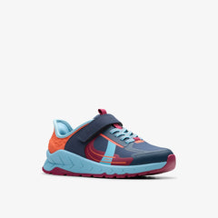 Selva Lane Kid Navy Combination | Clarks discount