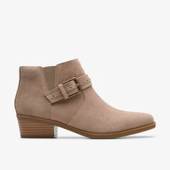 Danyelle Wish Light Taupe Suede | Clarks outlet