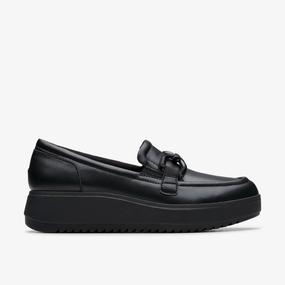 Zylah Top Black Leather | Clarks online