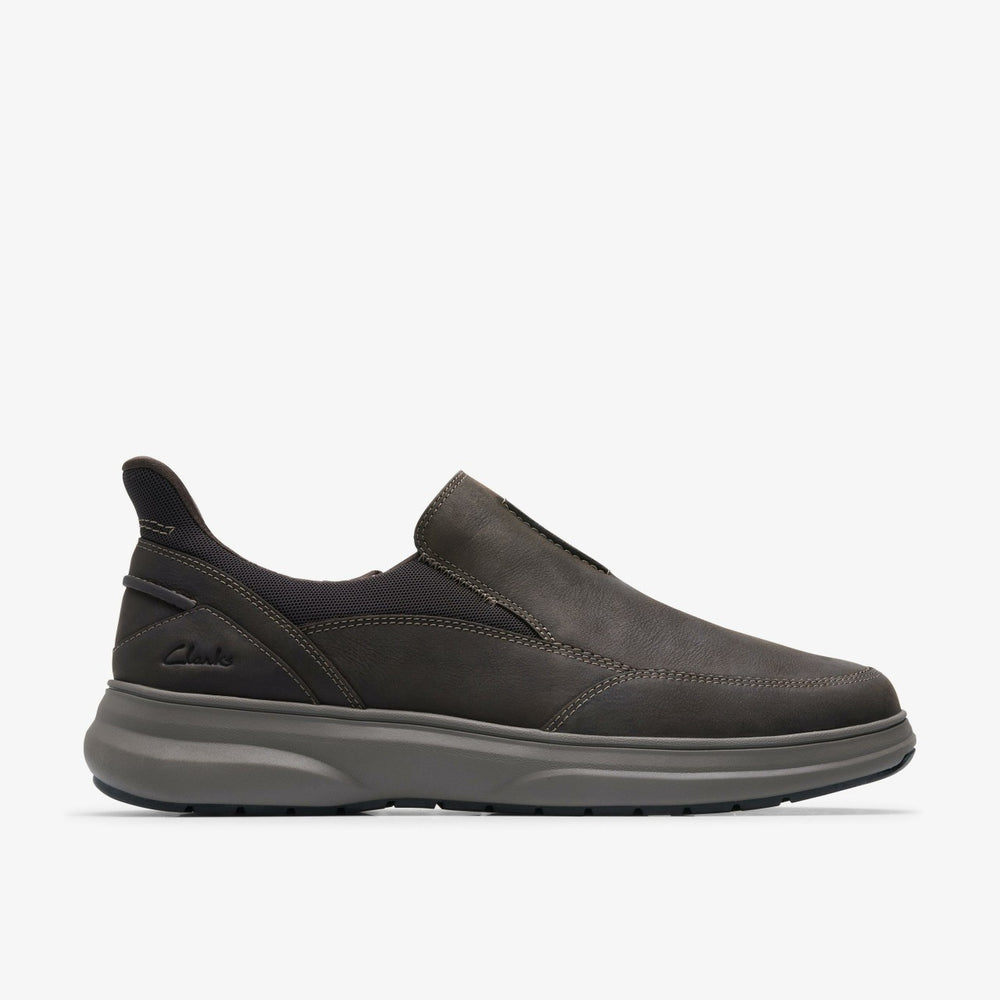 Mullan Step Dark Brown Leather | Clarks outlet