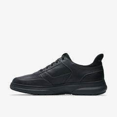Mullan Easy Black Leather | Clarks for sale