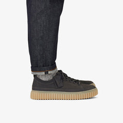 Torhill Lace Dark Grey Nubuck | Clarks outlet