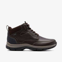 Spypath Hi GORE-TEX Dark Brown Leather | Clarks for sale