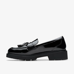 Lauryl Tassel Black Patent | Clarks online
