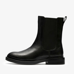 Previa Top Black Leather | Clarks on Sale