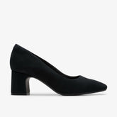 Fernie Court Black Suede | Clarks outlet