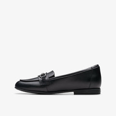 Finja Loafer Older Black Leather | Clarks outlet