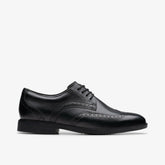 Jonwin Wing Youth Black Leather | Clarks online