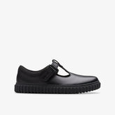 Cove Hope Kid Black Leather | Clarks for sale