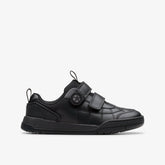 Laser Cross Kid Black Leather | Clarks outlet