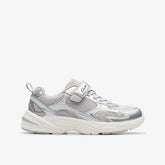 Crafton Move Kid Silver Metallic | Clarks for sale