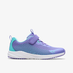 Deyes Dash Youth Purple Synthetic | Clarks for sale