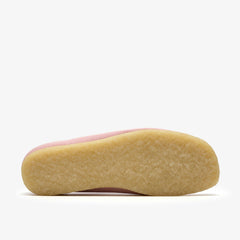 Wallabee Light Pink Suede | Clarks on Sale