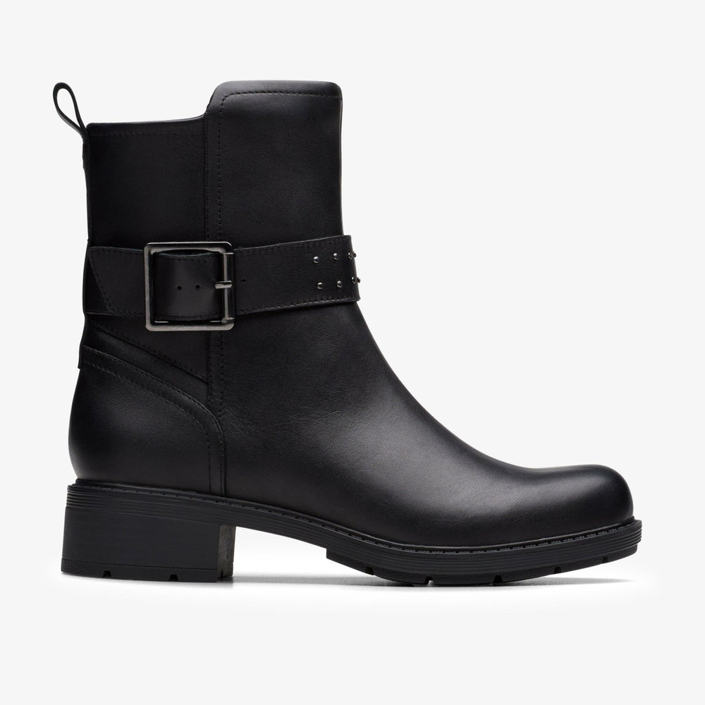 Hearth Buckle Black Leather | Clarks Sale
