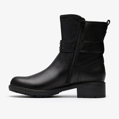 Hearth Buckle Black Leather | Clarks Sale