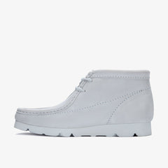 Wallabee Boot PAF Grey/Blue | Clarks on Sale