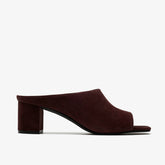 Siray Mule Dark Brown Suede | Clarks on Sale