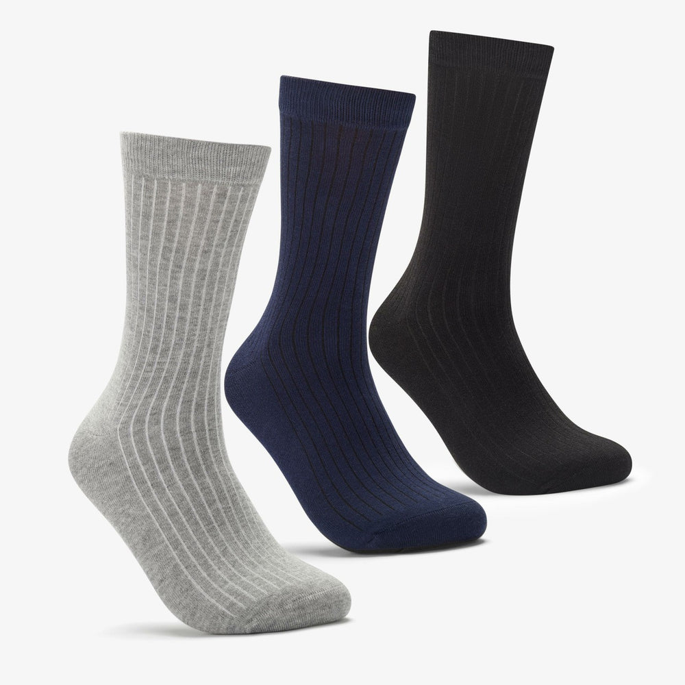 Socks 3 Pack Size 6-11 Mutlicolour Black Multicolour | Clarks online