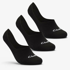 Sock Liners 3 Pack Size 6-11 Black Black | Clarks Sale