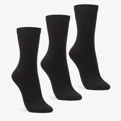 3 Pack Socks Size 2-8 Black Black | Clarks outlet