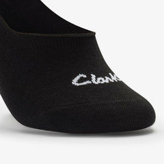 Sock Liners 3 Pack Size 2-8 Black Black | Clarks online