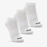 Sports Ankle Socks 3 Pack Size 2-8 White | Clarks online
