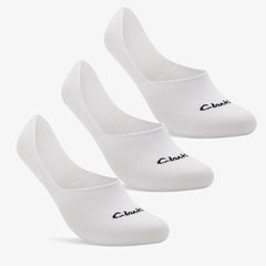 Sock Liners 3 Pack Size 6-11 White | Clarks discount