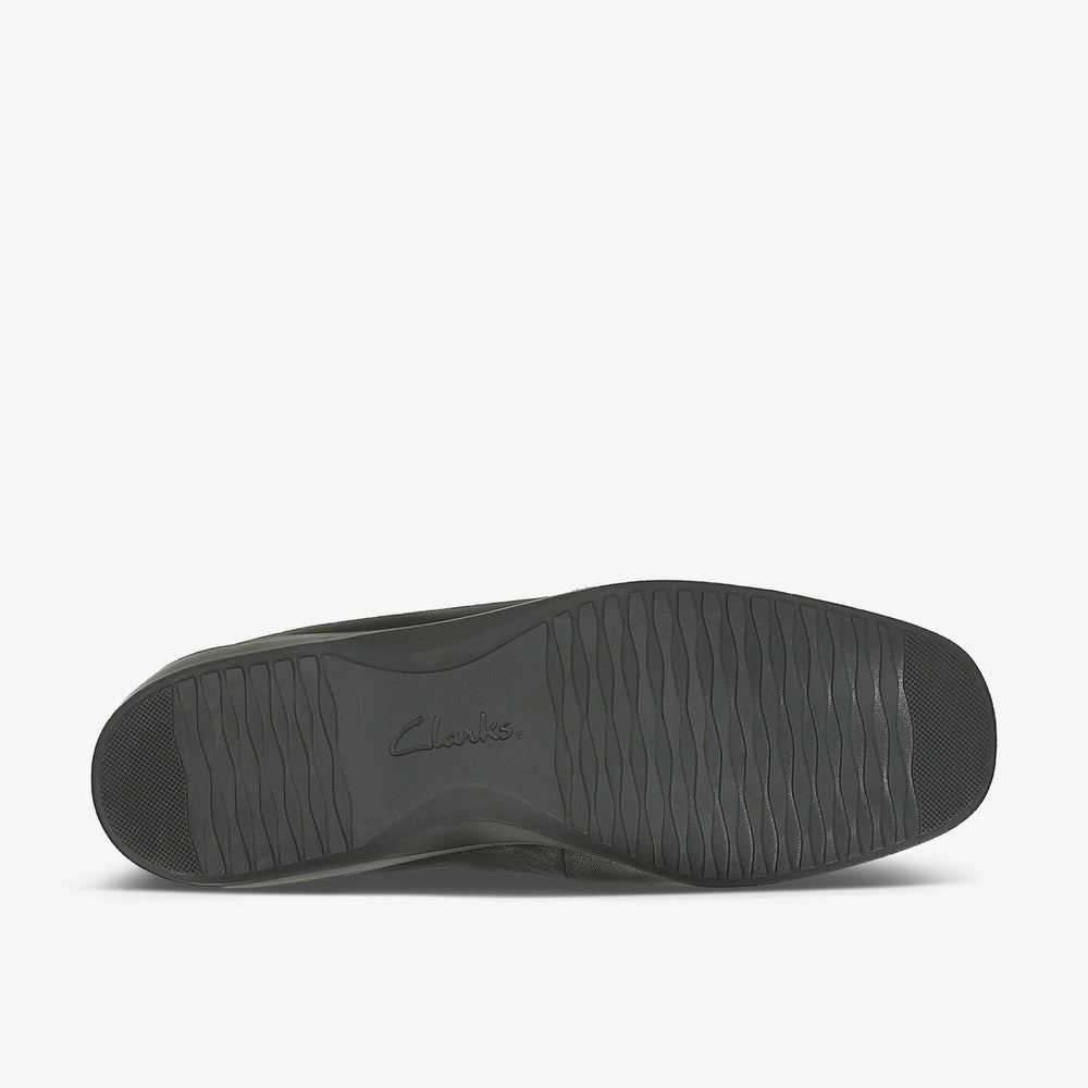 Georgia Loafer Black Leather | Clarks for sale