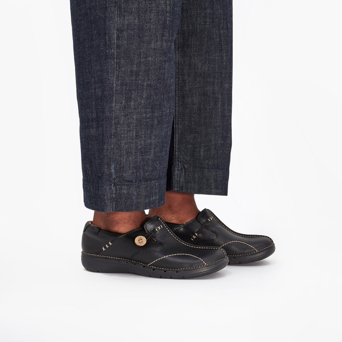 Un Loop Black Leather | Clarks online