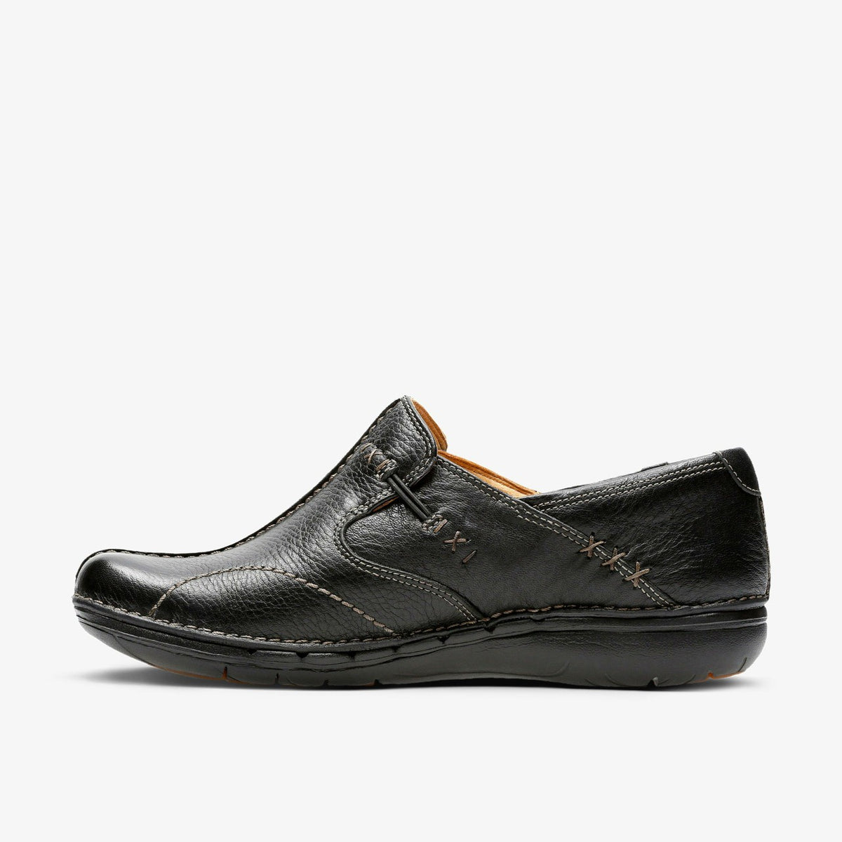 Un Loop Black Leather | Clarks online