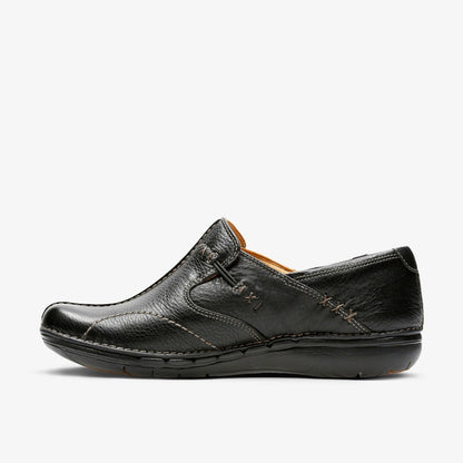 Un Loop Black Leather | Clarks online