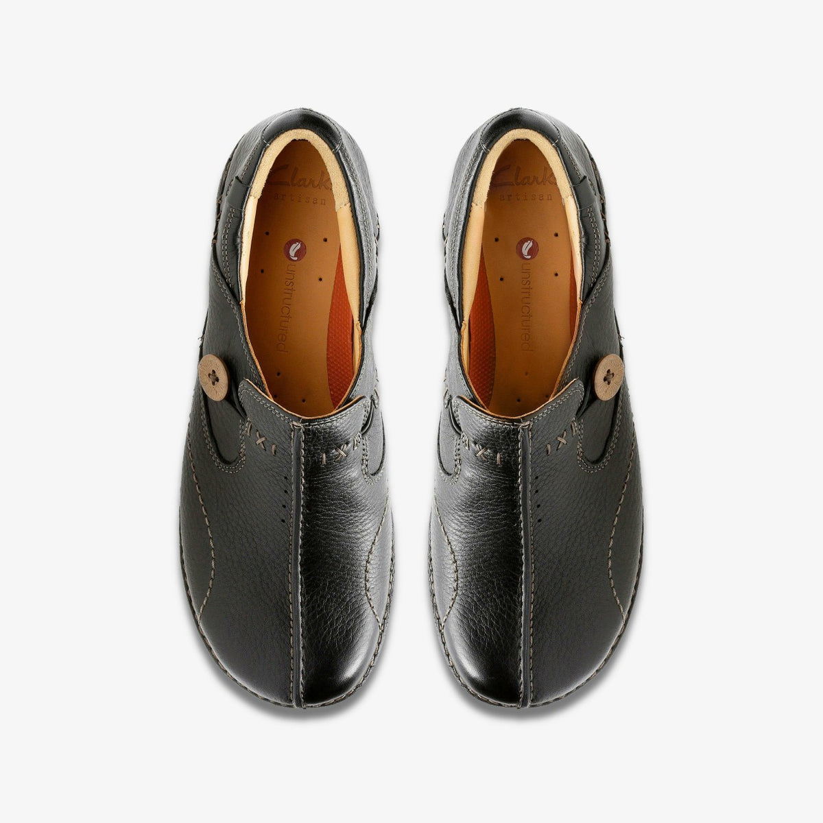 Un Loop Black Leather | Clarks online