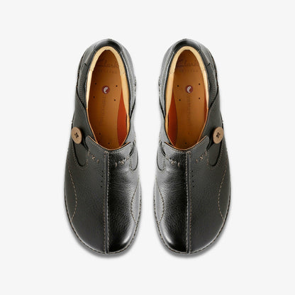 Un Loop Black Leather | Clarks online